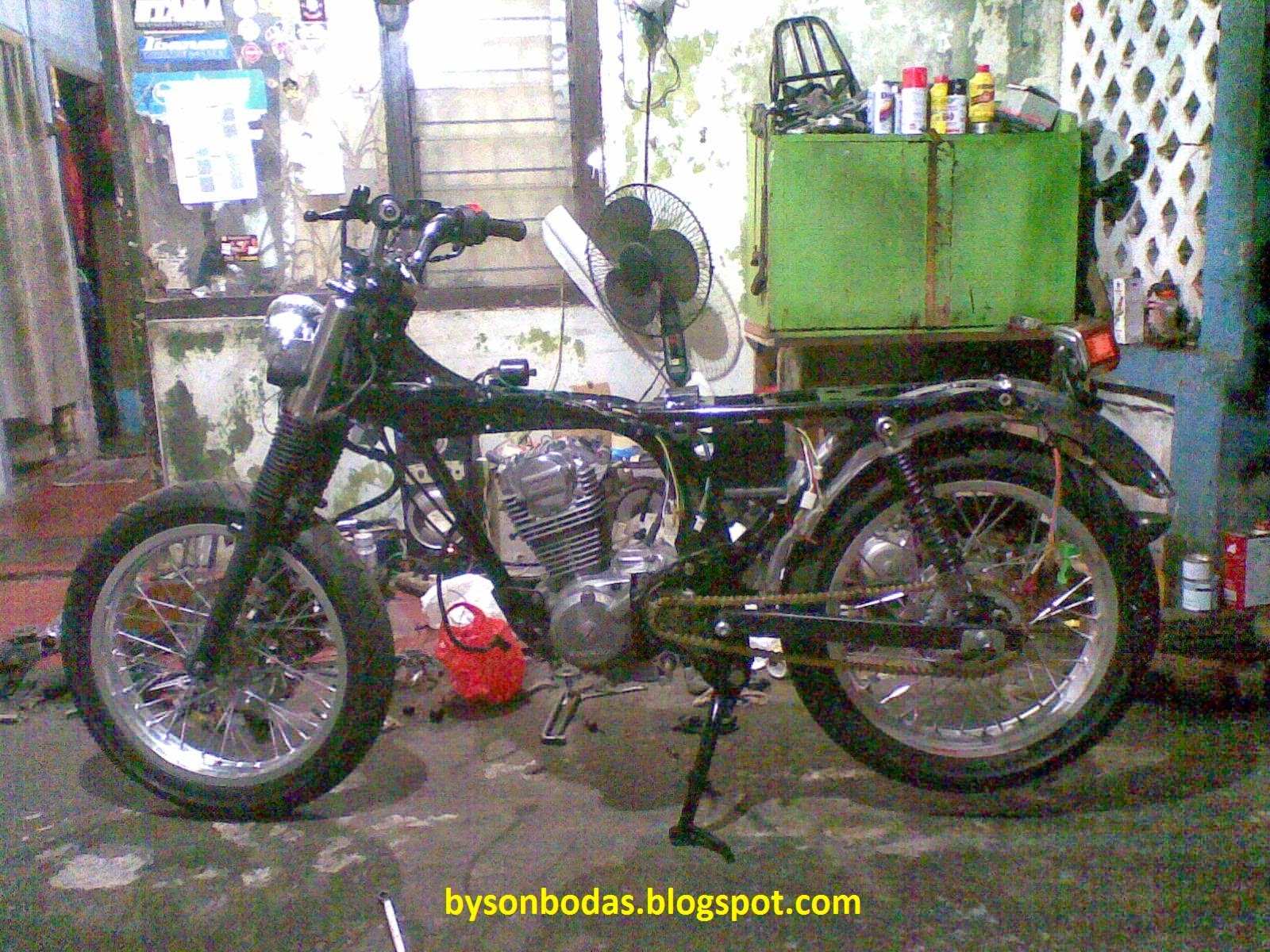 Modif Gl 100 Jadi Cb Glatik Combo Modifikasi