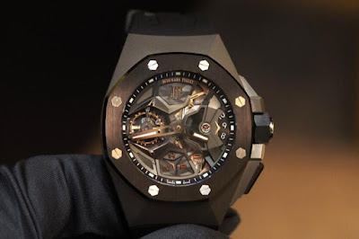 Audemars Piguet Royal Oak Concept Flying Tourbillon GMT Titanium 26589IO.OO.D002CA.01 watch replica