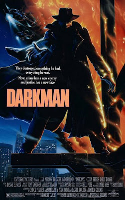 Official movie poster for Darkman