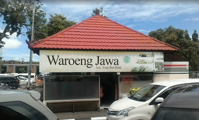 Tempat makan murah "Waroeng Jawa" di Bandara Ngurah Rai, Bali