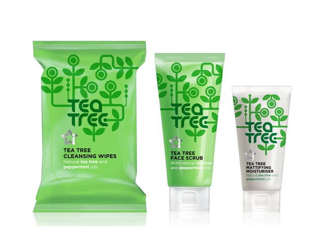 superdrug tea tree range