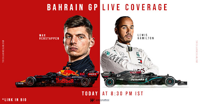 Bahrain GP 2021 Live Coverage by Atmtech