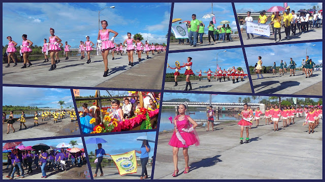 participants in the fiesta civic parade of Oras Eastern Samar