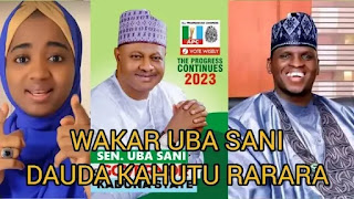 Sabuwar wakar dauda kahutu Rarara Uba Sani Kaduna