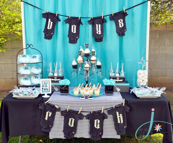 ... are some great food ideas for this fun and rocking boy baby shower