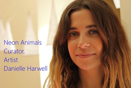Neon Animals Curator, Artist Danielle Harwell