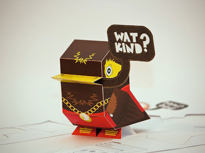 NaniBird Papercraft Model