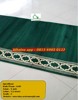 Sedia Karpet Masjid di Semarang I Hub: 081369030127