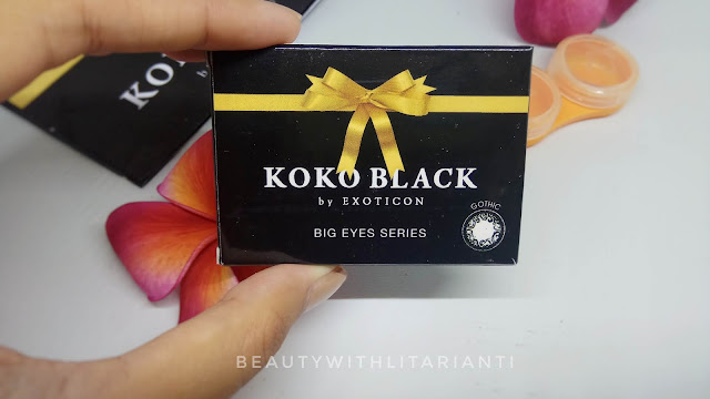 [REVIEW] X2 Softlens KOKO BLACK by Exoticon Big Eyes Series - Gothic