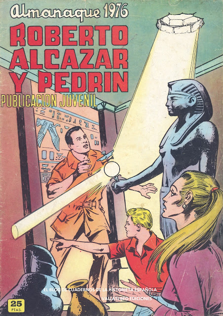 Almanaque 1975 Roberto Alcázar y Pedrín
