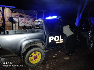 Pelihara Sitkamtibmas Agar Tetap Kondusif,Personil Polsek Curio Intensifkan Patroli Blue Light
