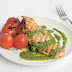 chicken with chilli and rocket pesto