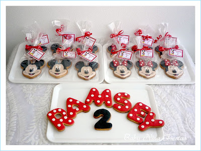 galletas mickey and minnie mouse