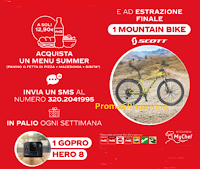 Logo Coca-Cola e MyChef : vinci GoPro Hero 8 e Mountain Bike Scott