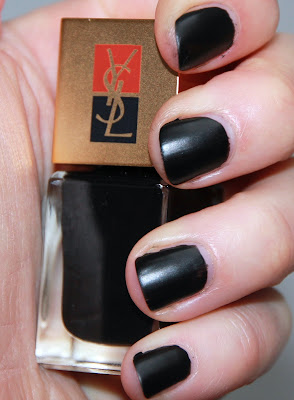 yves saint laurent ysl duo manucure couture n°6 terriblement noir test swatch avis essai blog id=