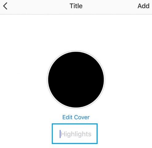 cara membuat cover highlight instagram story