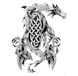 Celtic Tattoo Designs on Celtic Dragon Tattoo Designs Collection   Kandas