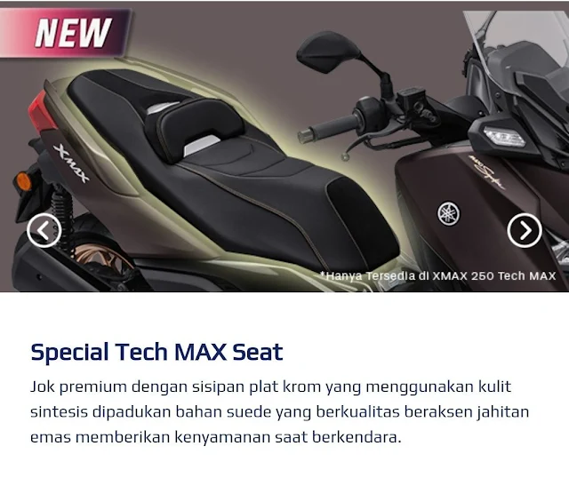 Jok Yamaha Xmax 250 Tech Max