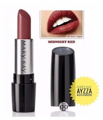 Mary Kay Gel semi matte lipstick MidNight Red  terbaik