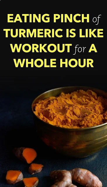 Study: A Pinch Of Turmeric As Effective As An Hour Of Exercise