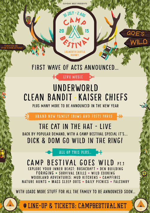 Line up Camp Bestival 2015