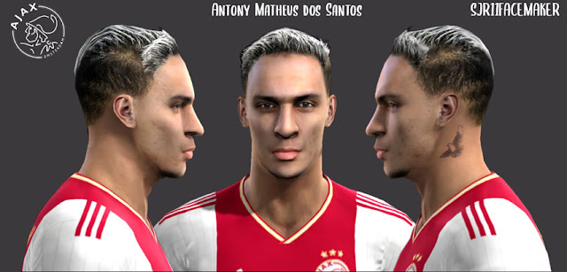 Faces Antony Matheus dos Santos Version 2 For PES 2013