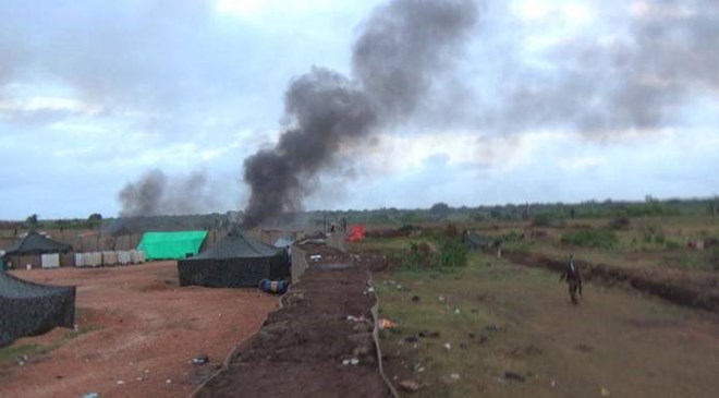 Al-Shabaab attacks a Somali army base in the town of “Osweni”