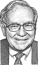 warren buffett sketch
