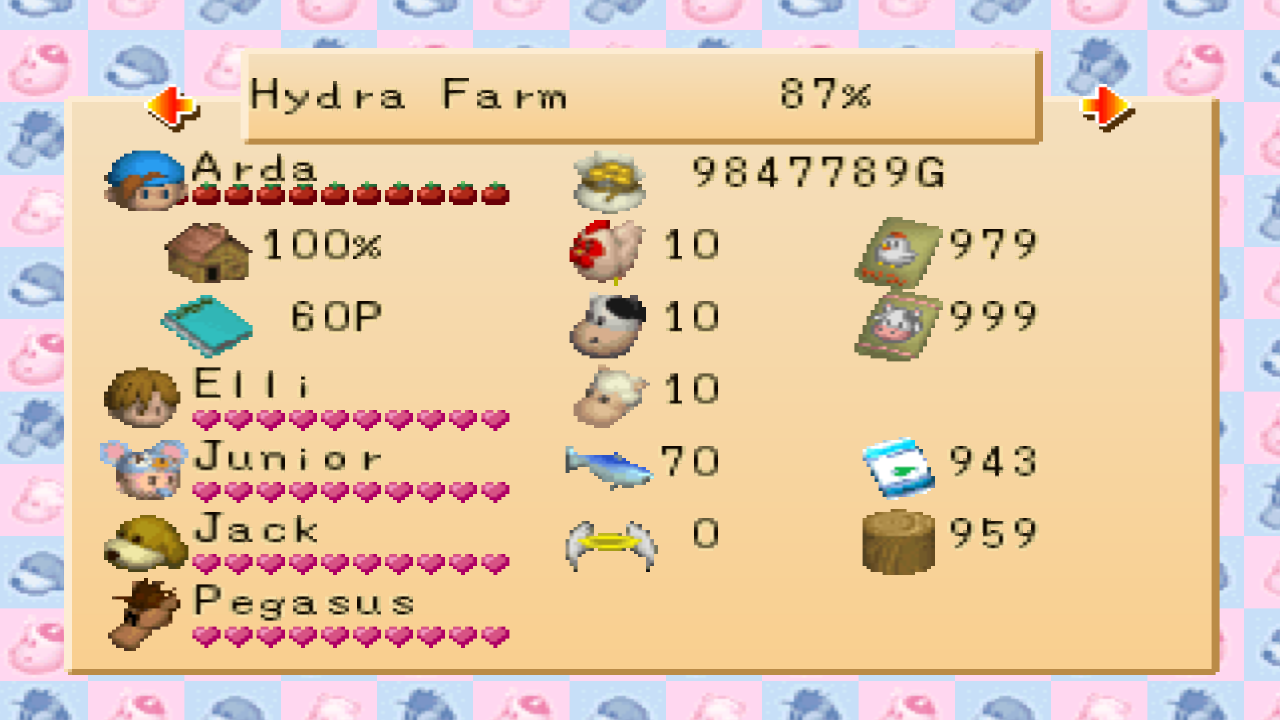 Ivanriansyah94 Gaming Save Tamat Harvest  Moon  Back  To 