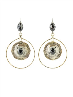  Beth Orduña Open Circle Black Onyx Earrings