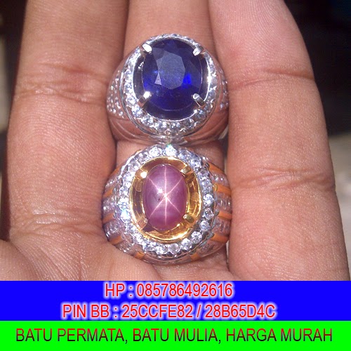 Blue Sapphire dan Ruby Star Corundum 211