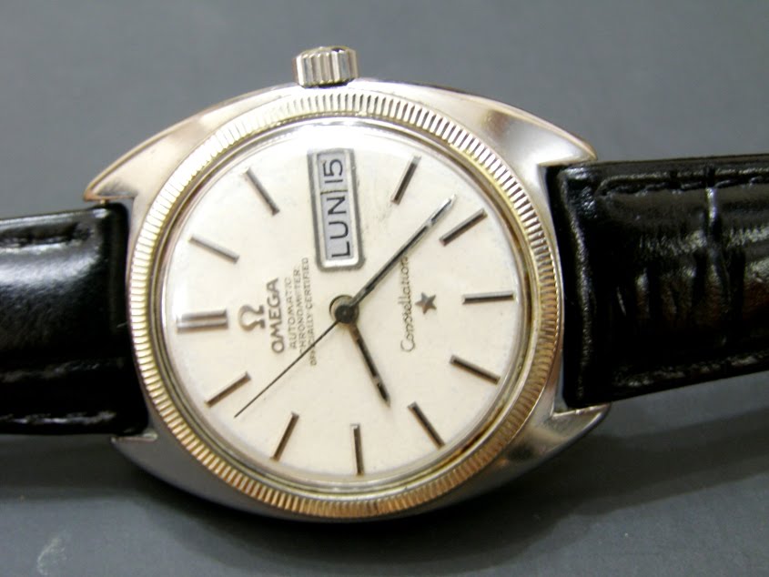 AUTHENTIC VINTAGE OMEGA CONSTELLATION WITH RARE CAL. 751 GENTS ...