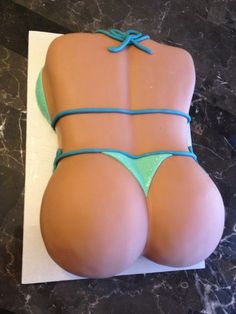 Image of Ass shaped anal cake
