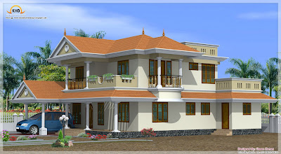 Duplex home design - 225 Square Meter (2425 Sq.Ft.) - November 2011