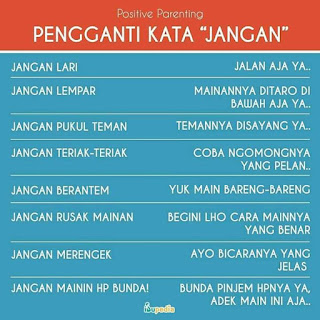 #Parenting Pengganti Kata "JANGAN"