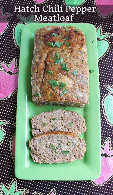 Food Lust People Love: This hatch chili pepper meatloaf is flavorful and tender. It’s a meaty well-seasoned main course, made with both ground turkey and beef. So easy too!
