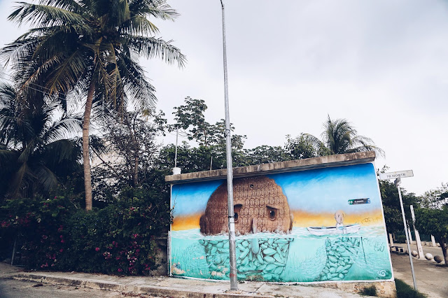 Travel Street Art Playa Del Carmen, Mexico 