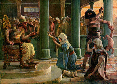 "The Wisdom of Solomon" by James Tissot