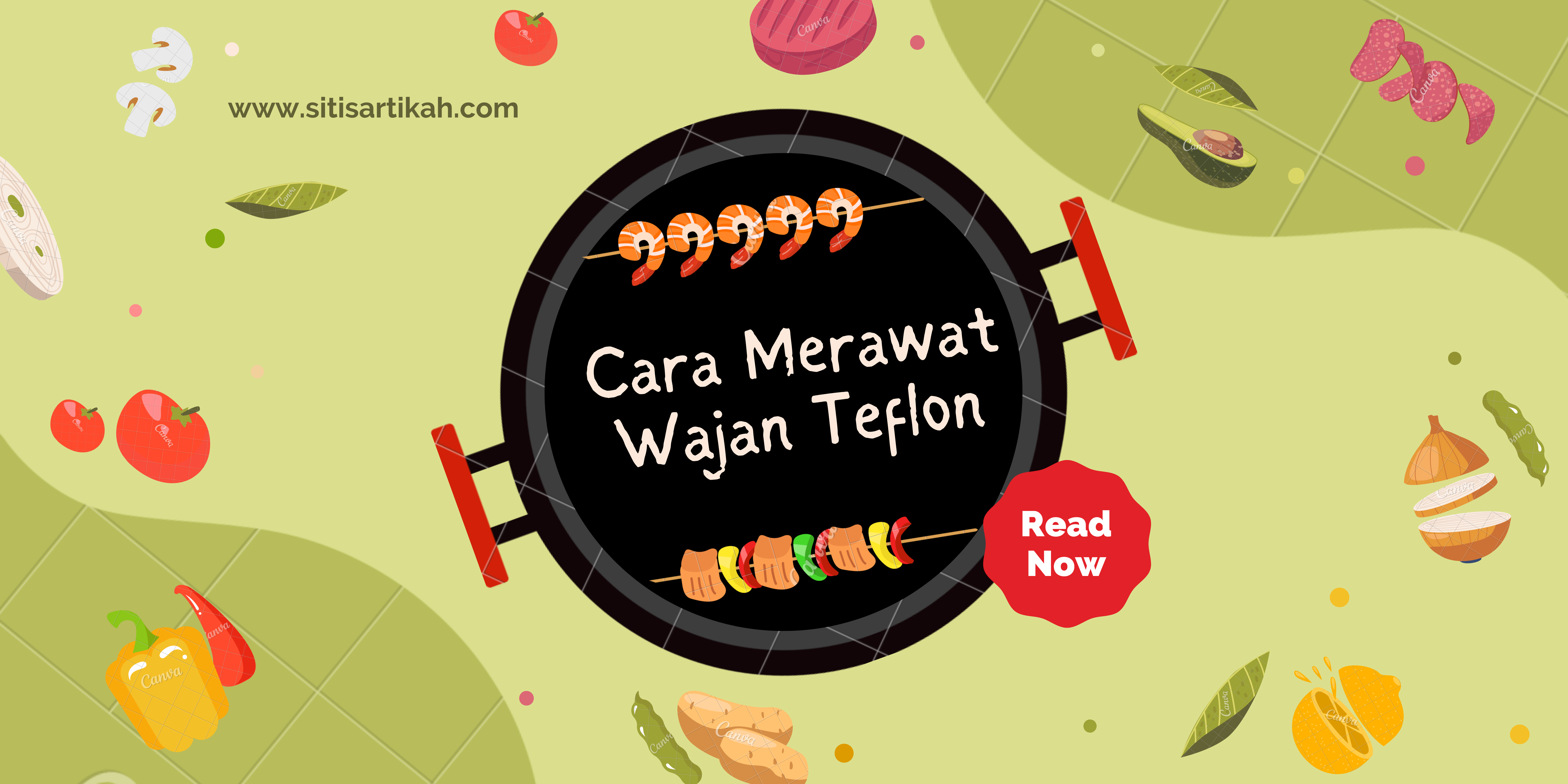 cara merawat wajan teflon