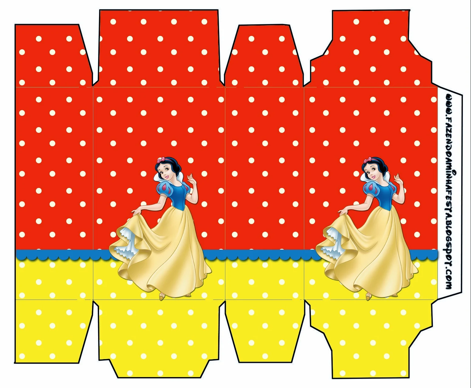 Free Printable Box of Snow White.