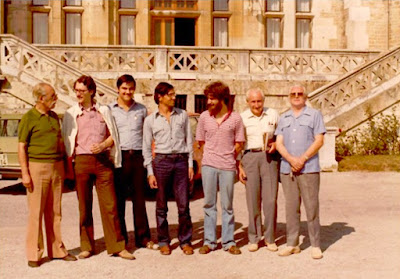 Equipo del Club Ajedrez Olot en el Campeonato de España por equipos Santader 1980