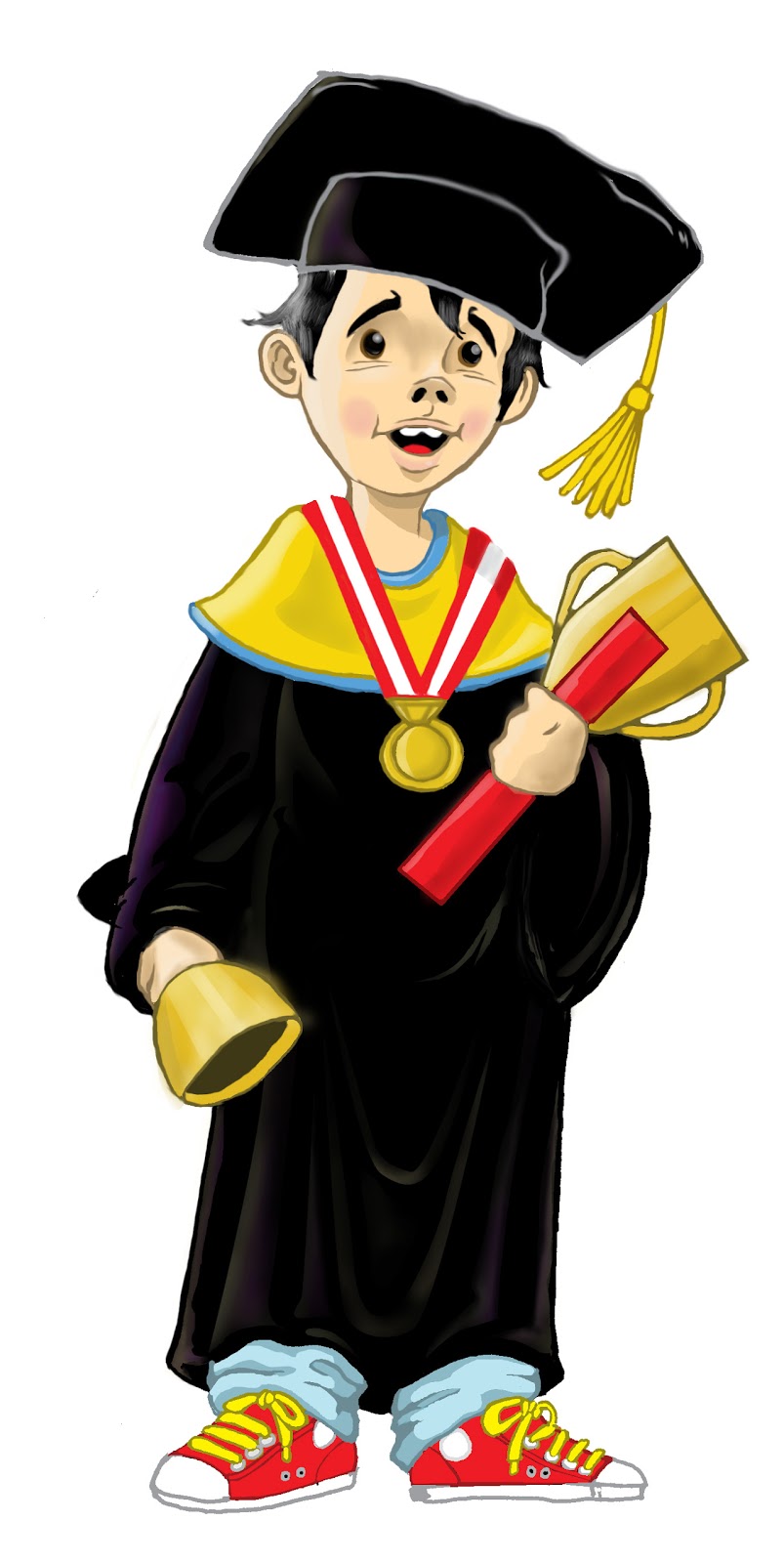 Kumpulan Gambar Kartun Anak Wisuda Background Wallpaper