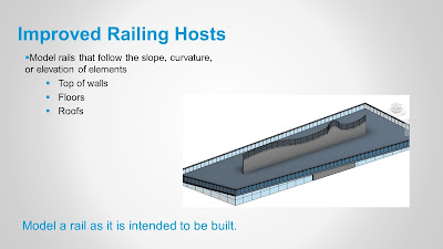 Improved Railing Hosts in Revit 2017