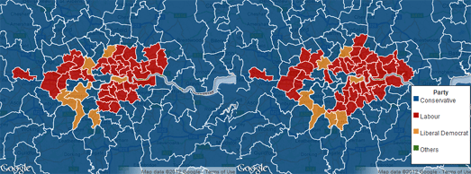 In the UK of Britain together with Northern Republic of Ireland the Boundary Commissions for England New UK of Britain together with Northern Republic of Ireland Boundary Changes on Google Maps