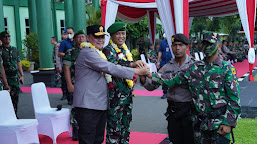 Kapolda dan Pangdam Buka Diklat Integrasi Dikmaba TNI dan Diktukba Polri Tahun 2022 di Rindam Jaya