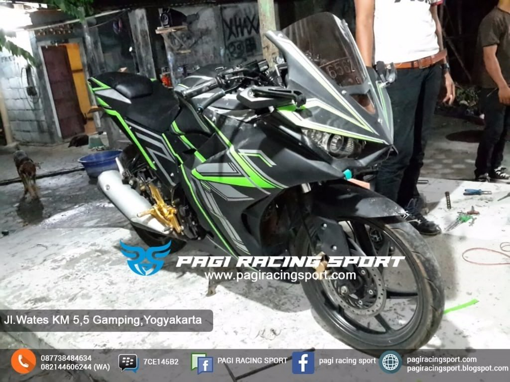 Modifikasi Murah CB150R Pagi Racing Sport