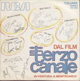 V.A."Terzo Canale Avventura A Monte Carlo" 1970 Soundrack Italy Psych,Prog,Pop Rock