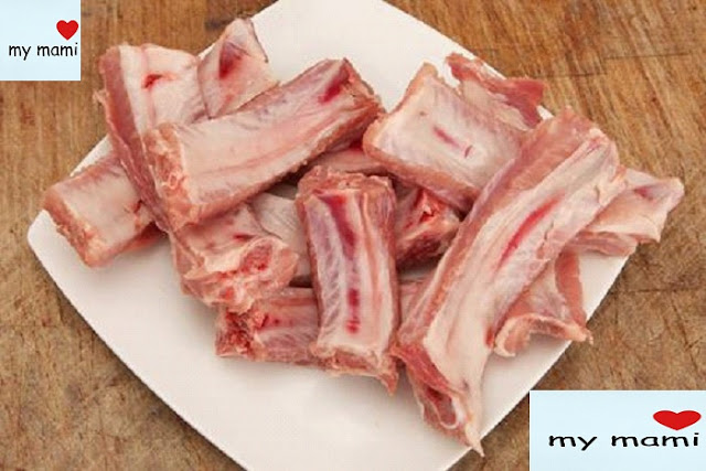 The main material in sweet and sour ribs