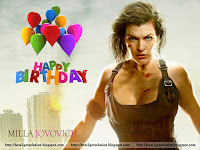 birthday quotes, milla jovovich, photos, exclusive desktop or laptop wallpaper from super hit movie [ultraviolet] for your pc backgrounds