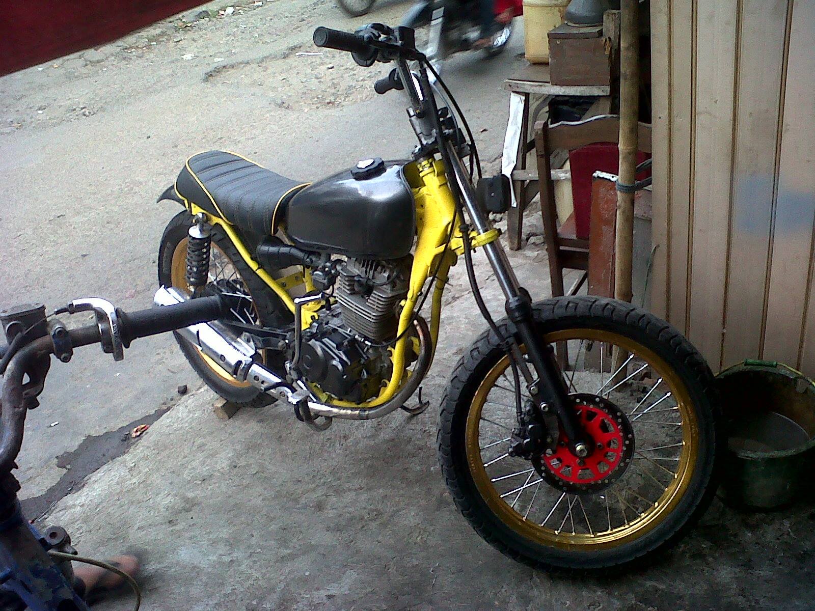 Modif Motor Gl Pro Jadi Jap Style  Modifikasi Motor 